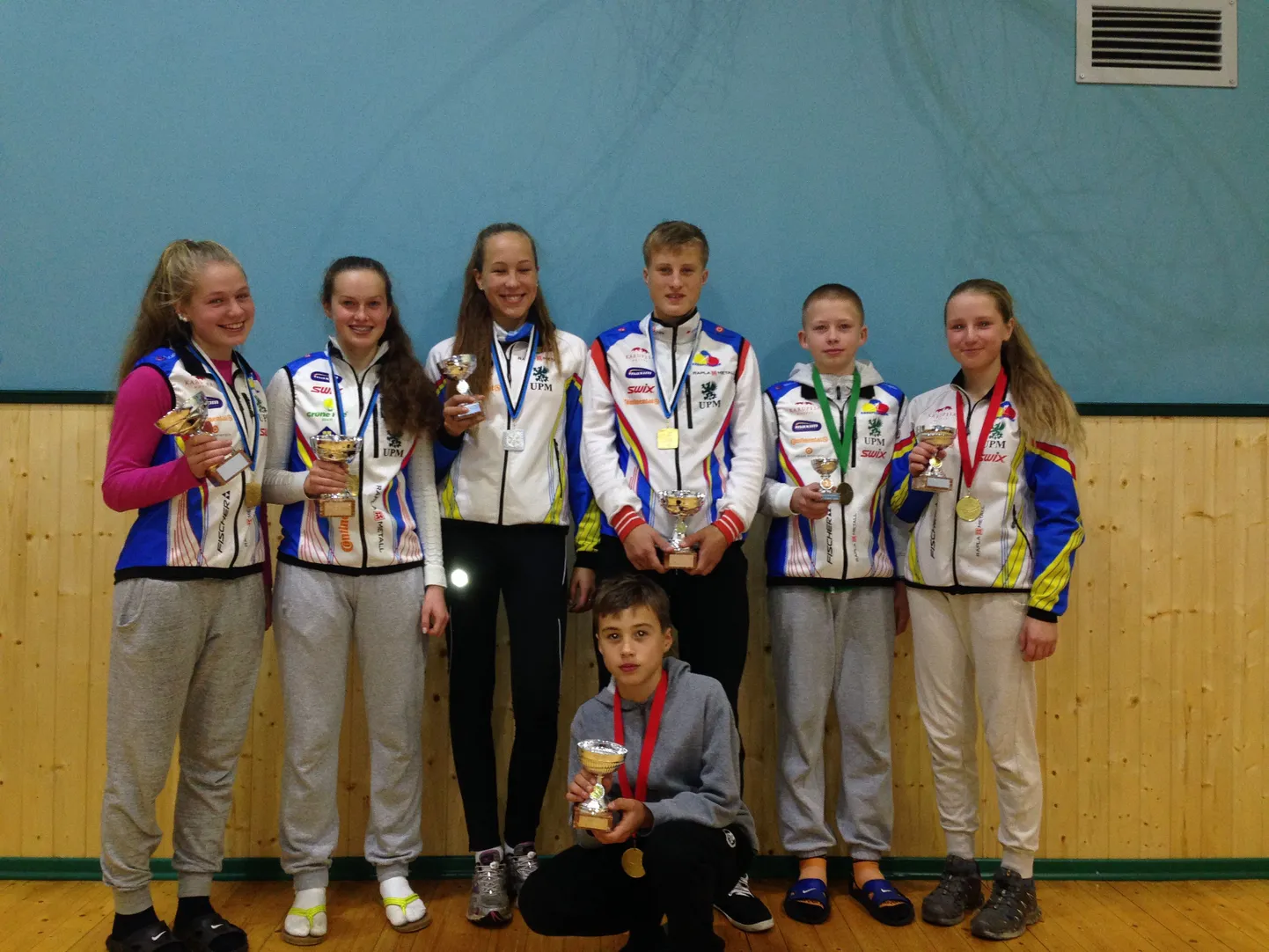 Eesti meistrivõistlustel ning võistlusel Jõulumäe Sügissprint 2014 esikolmikusse jõudnud Karupesa Teami noored.