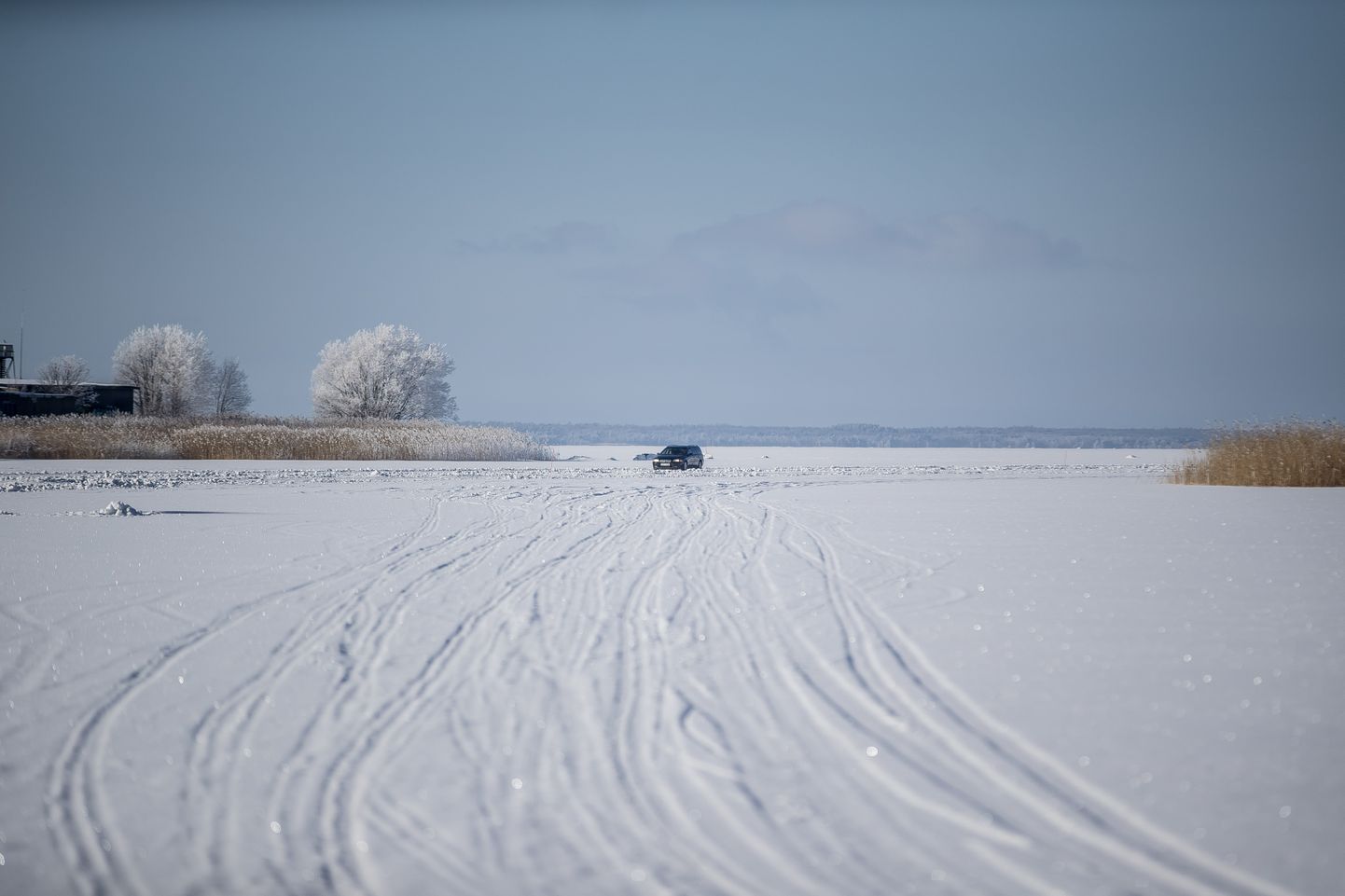 Haapsalu 21.02.2018
Haapsalu-Noarootsi jäätee. 
FOTO:SANDER ILVEST/EESTI MEEDIA