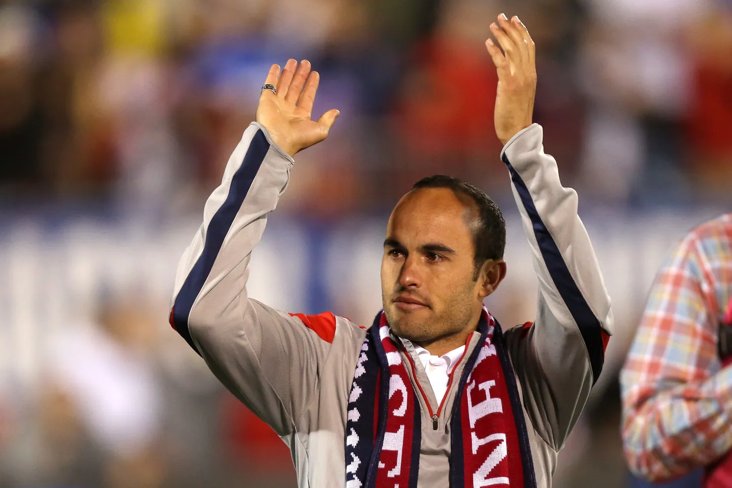 Landon Donovan pärast oma viimast mängu koondise särgis