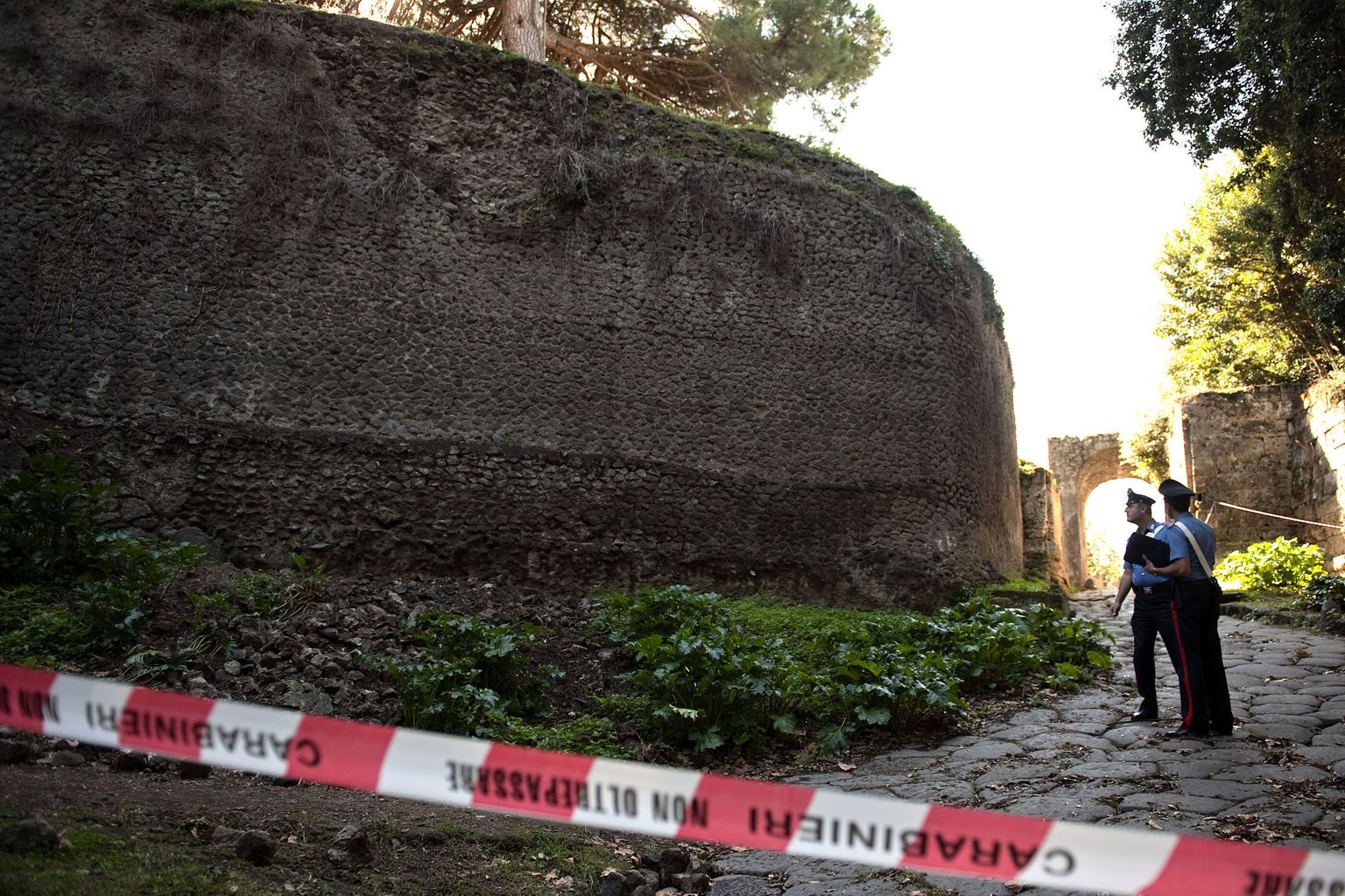 Pompeis varises kokku osa 2000-aastasest müürist