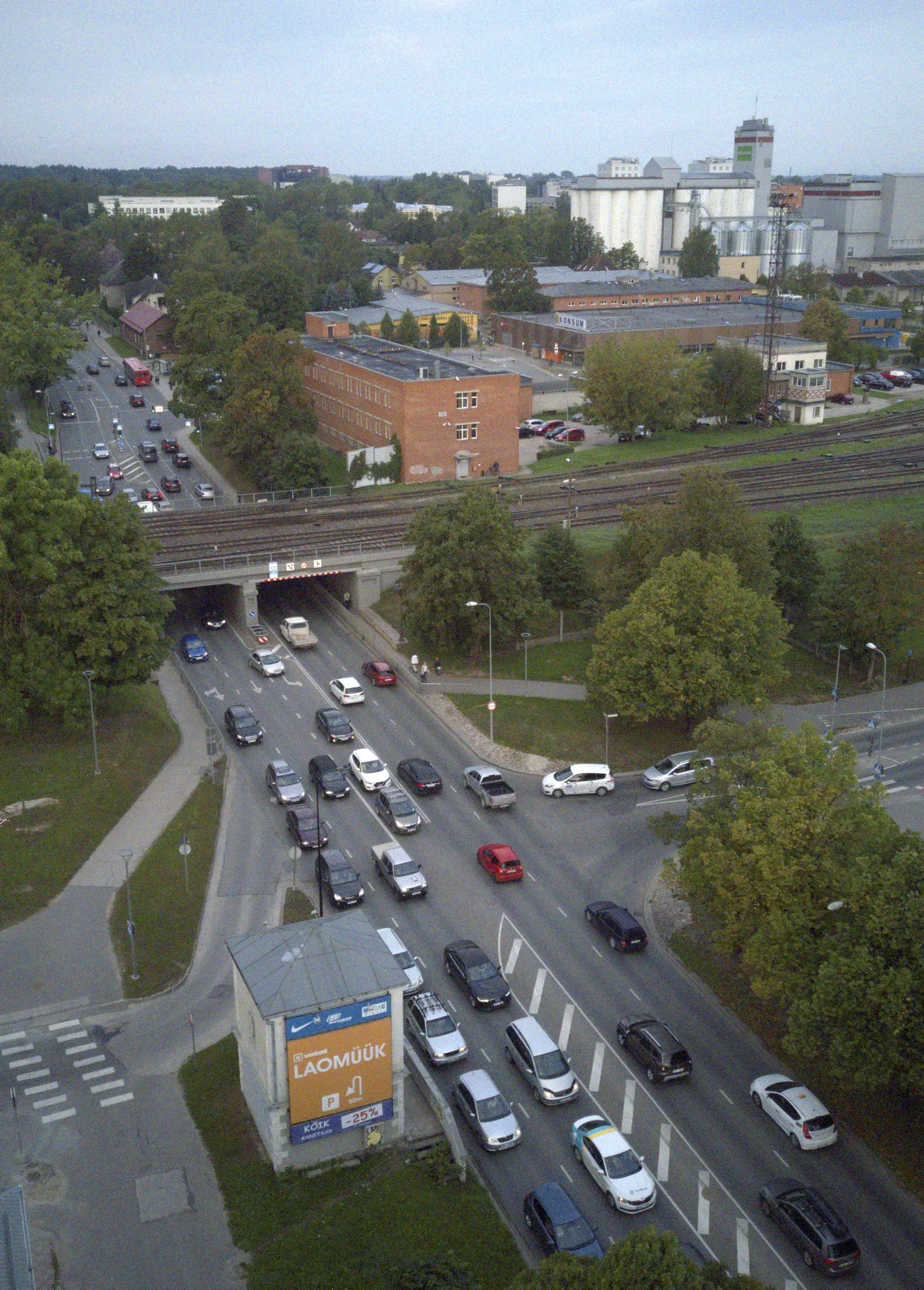 Riia-Vaksali ristmik.