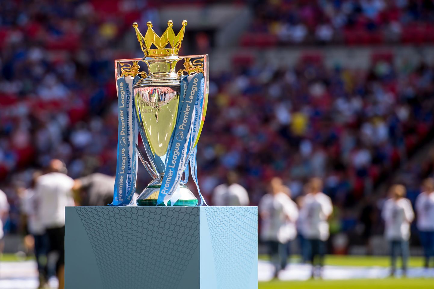 Premier League`i võidukarikas 2018. aastal Manchester City värvides