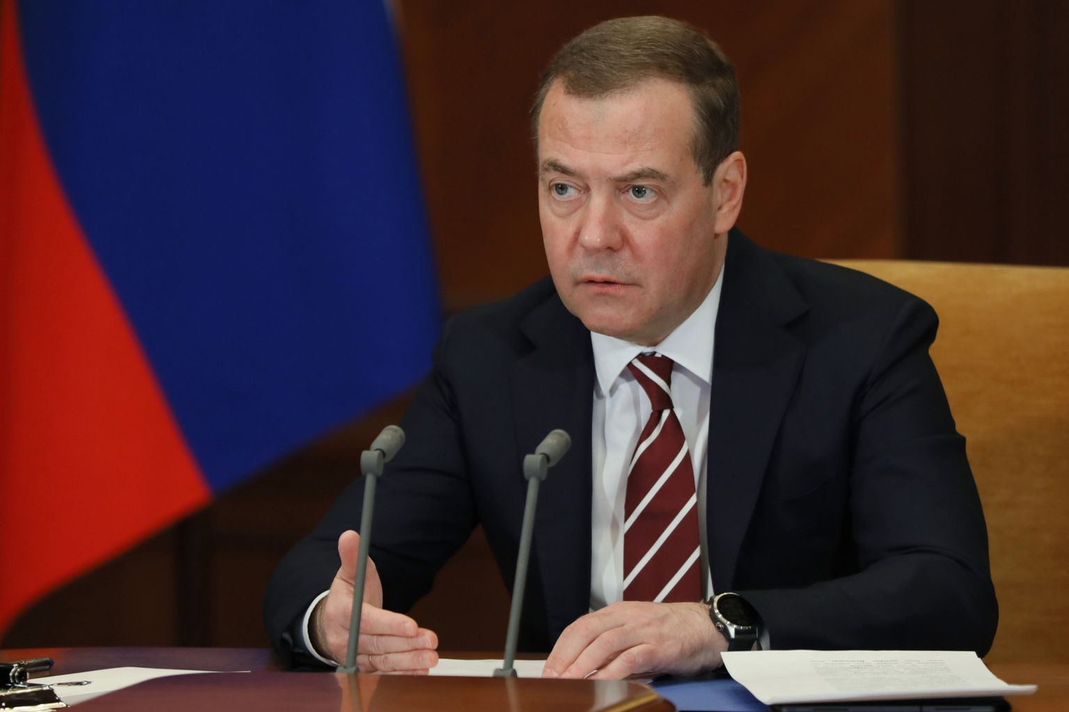 Krievijas eksprezidents Dmitrijs Medvedevs