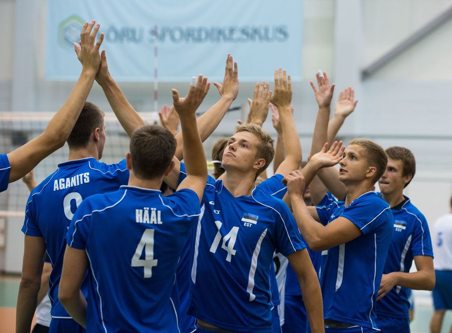 Tegijad! 2013. aastal juunioride MM-finaalturniiril mänginud Eesti võrkpallikoondis koosnes valdavalt Audentese õpilastest.