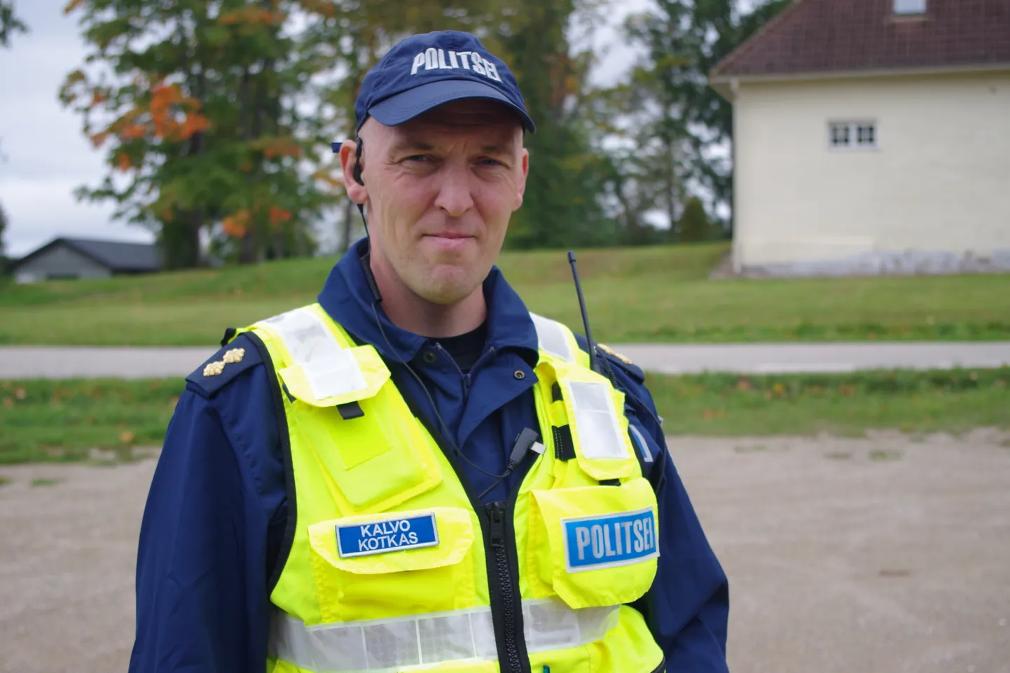 PPA Lõuna prefektuuri piirivalvebüroo vanemkomissar Kalvo Kotkas.