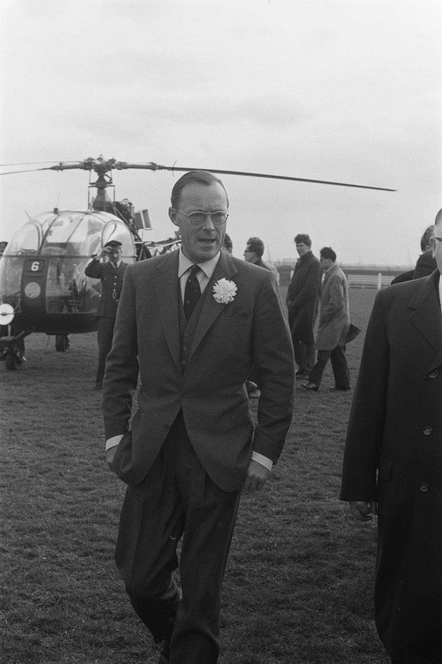 Hollandi kunnganna abikaasa prints Bernhard 1961. aastal.