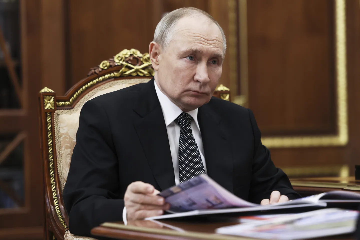 Krievijas diktators Vladimirs Putins.