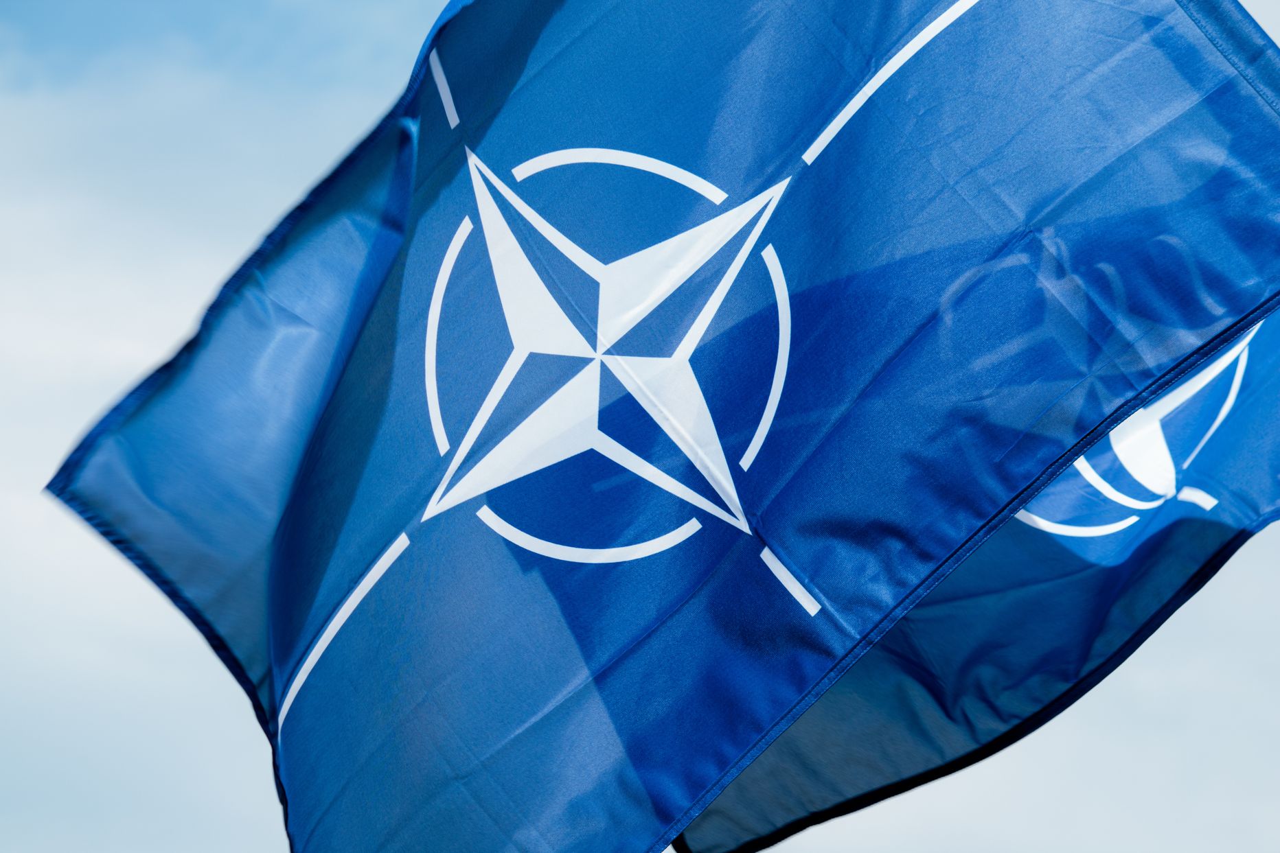 NATO karogs. Ilustratīvs attēls.