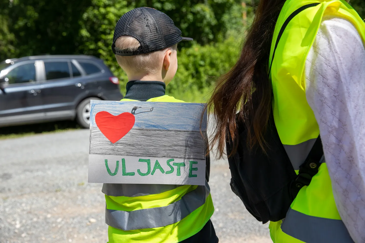 14.06.2020. Uljaste, Ida-Virumaa. 
FOTOL: Meeleavaldus "Uljaste järve kaitseks" , kaevandus, fosforiit, põhjavesi
FOTO: Ain Liiva/Virumaa Teataja