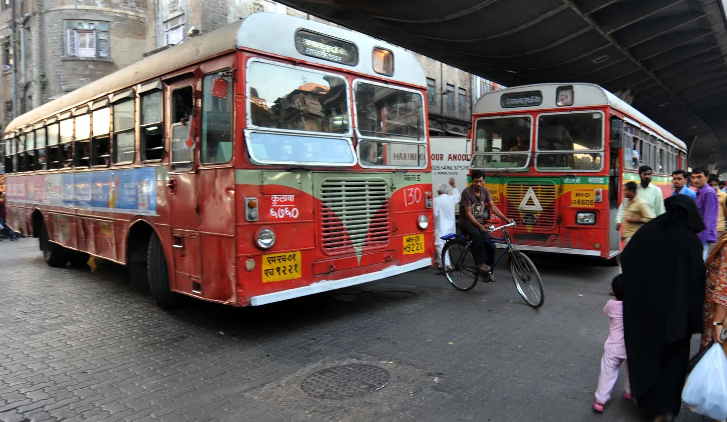 Индийские автобусы
