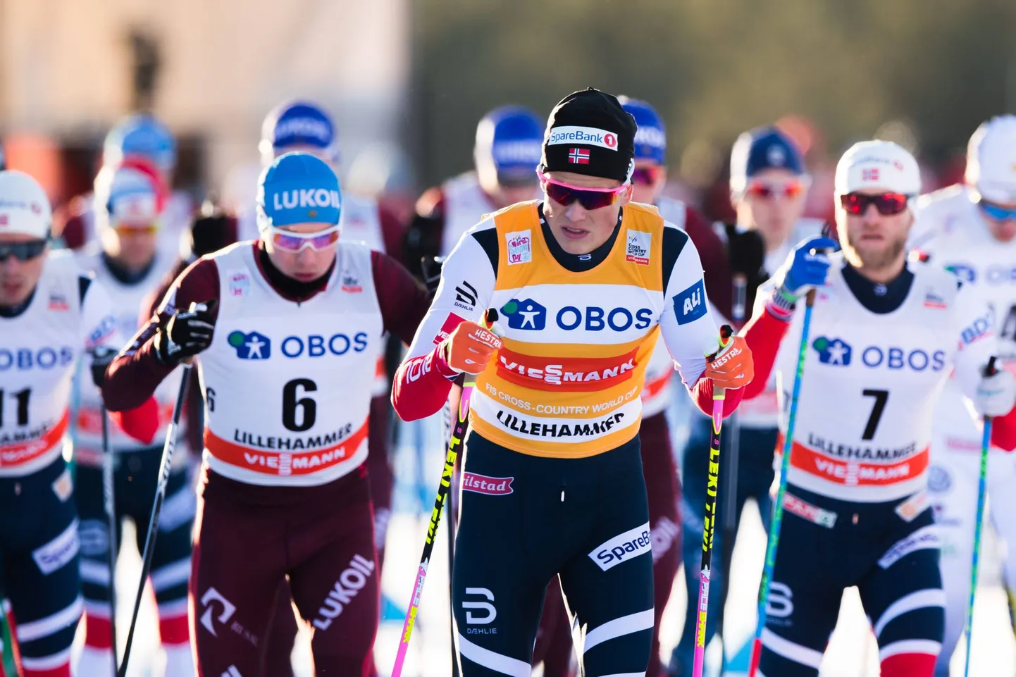 Norra suusataja Johannes Hösflot Kläbo on võitnud kõik viis tänavu kavas olnud MK-etappi.