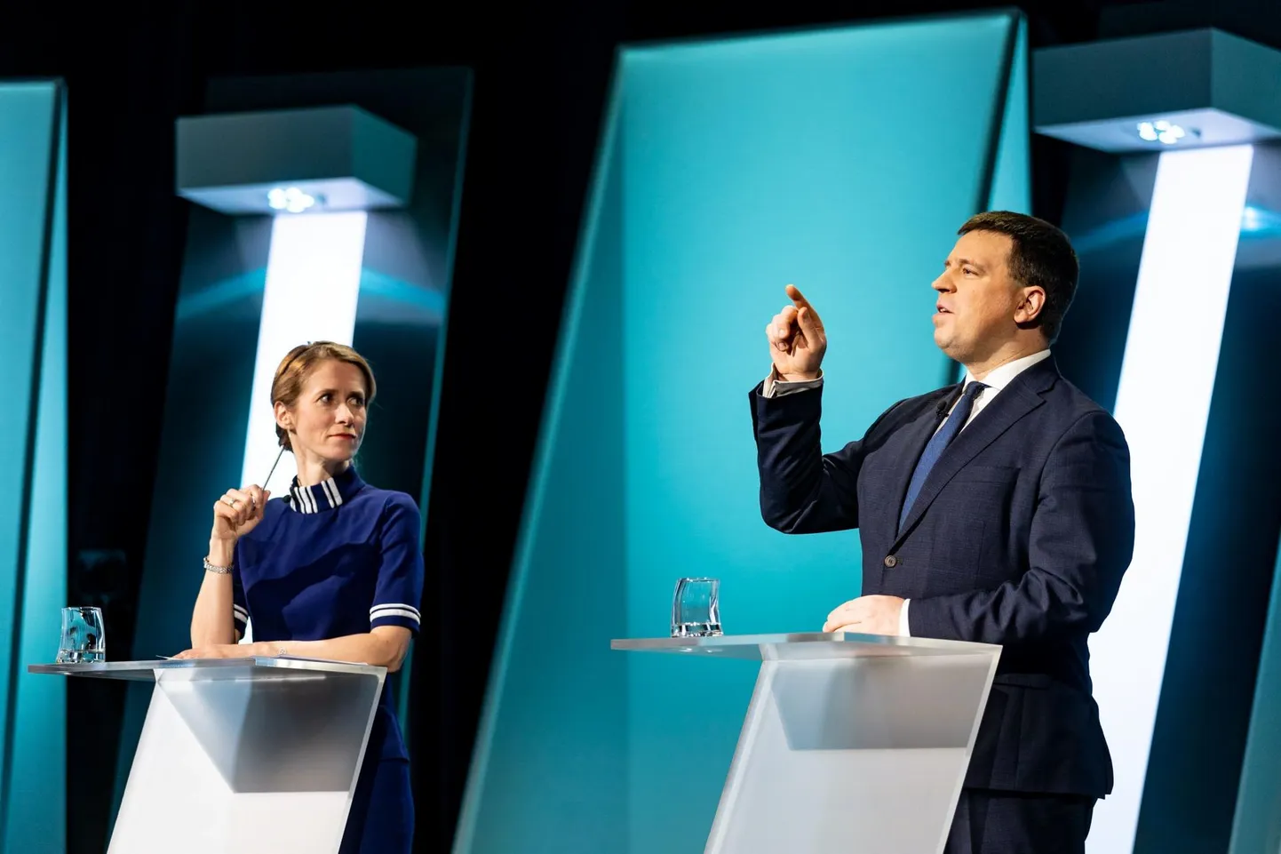 Kaja Kallas ja Jüri Ratas.