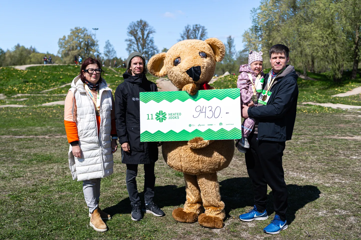 Heateo jooks kogus rasket lihashaigust põdeva Miina jaoks ligi 9500 eurot.