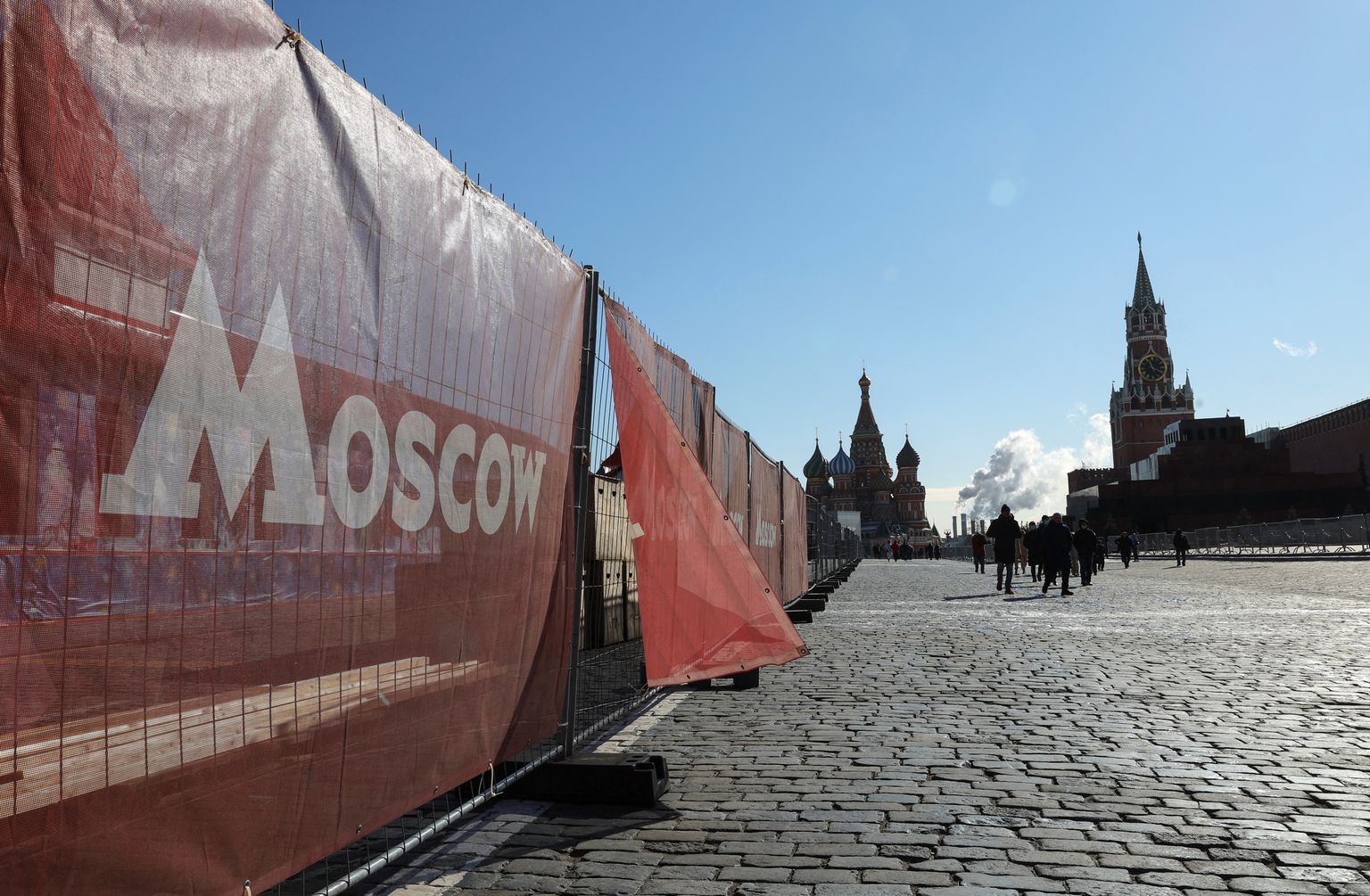 Moskva Punane väljak.