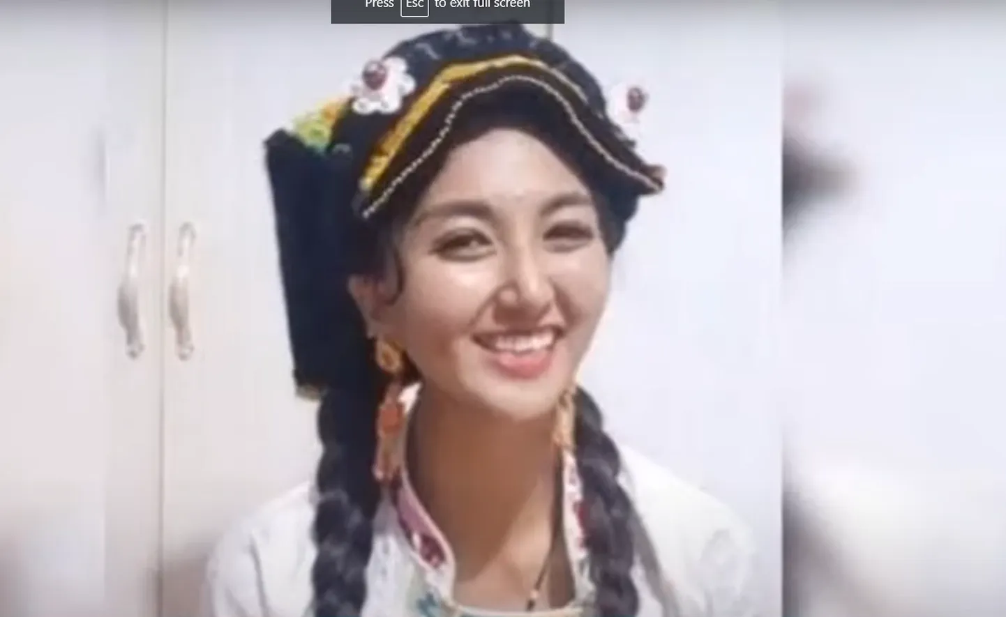 Hiina tiktokker Lamu.