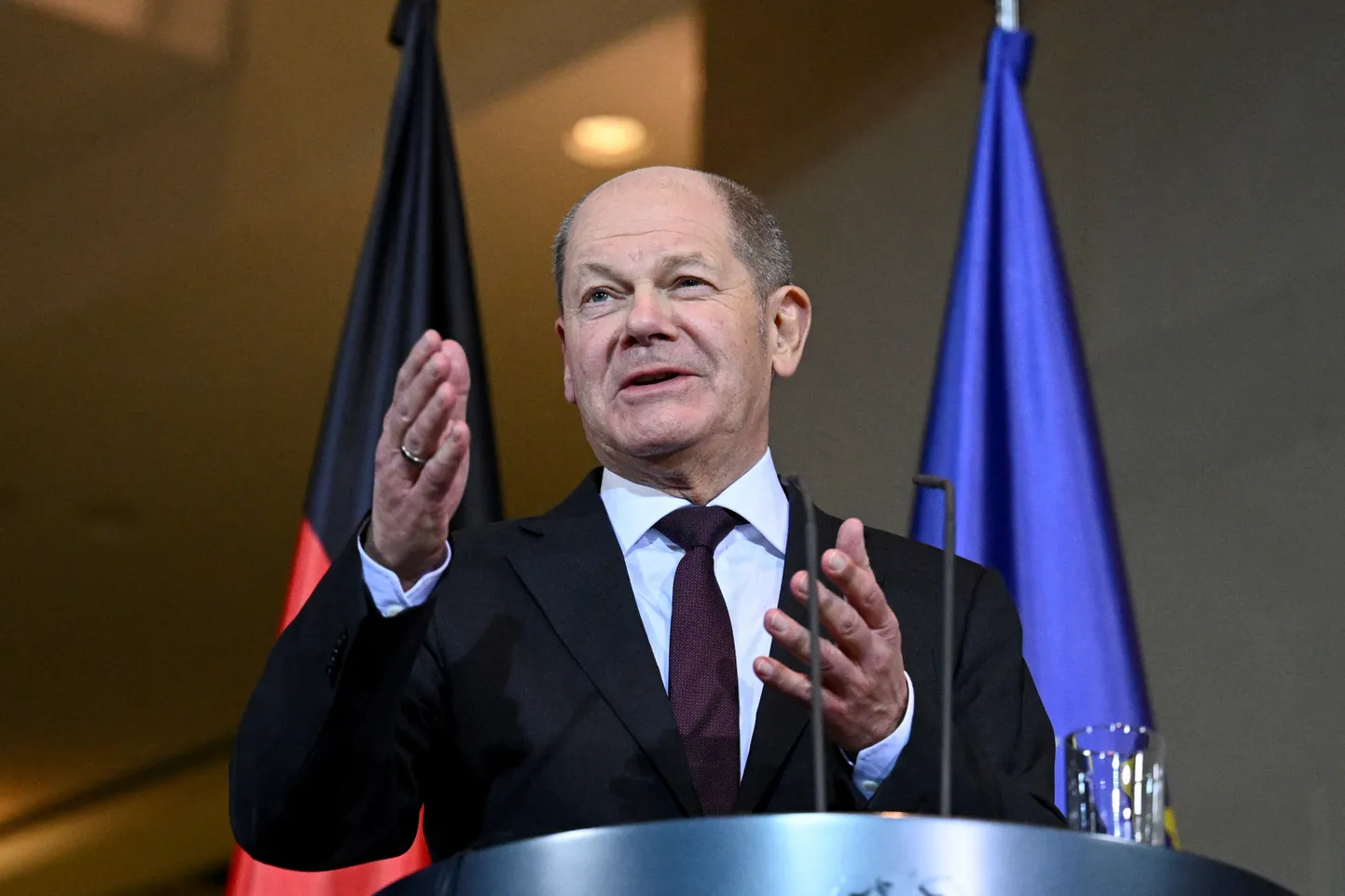 Saksamaa liidukantsler Olaf Scholz.