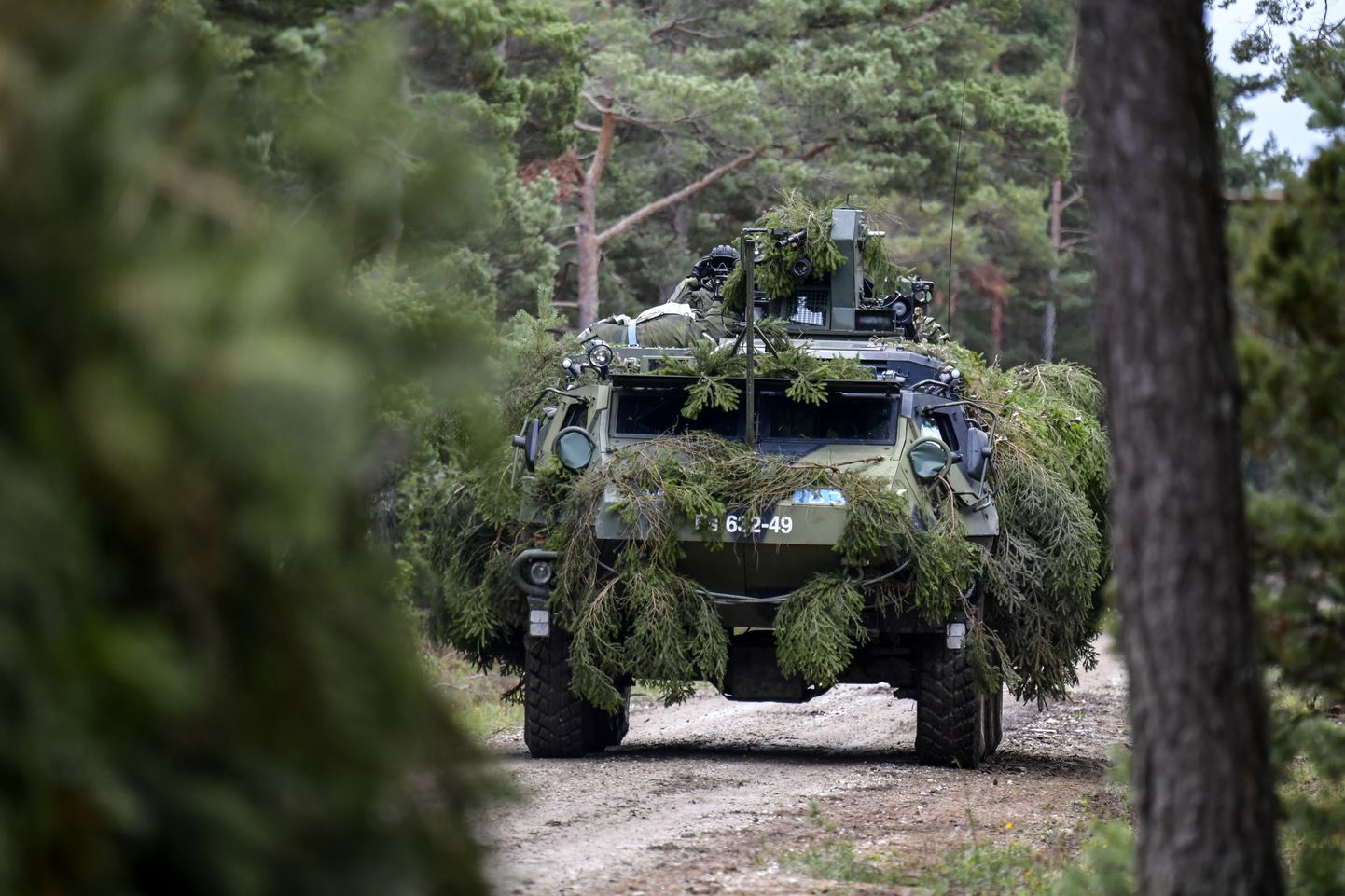 Soome kaitseväe soomuk Patria.
