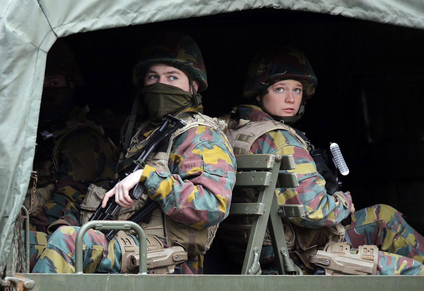 Belgia sõdurid.