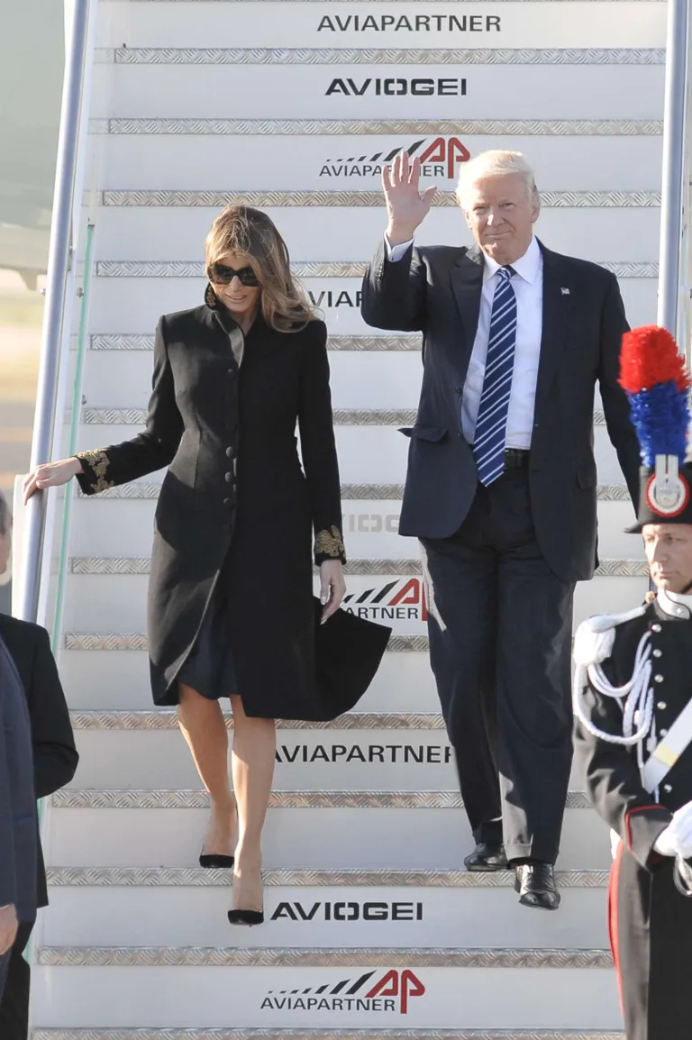 Donald ja Melania Trump