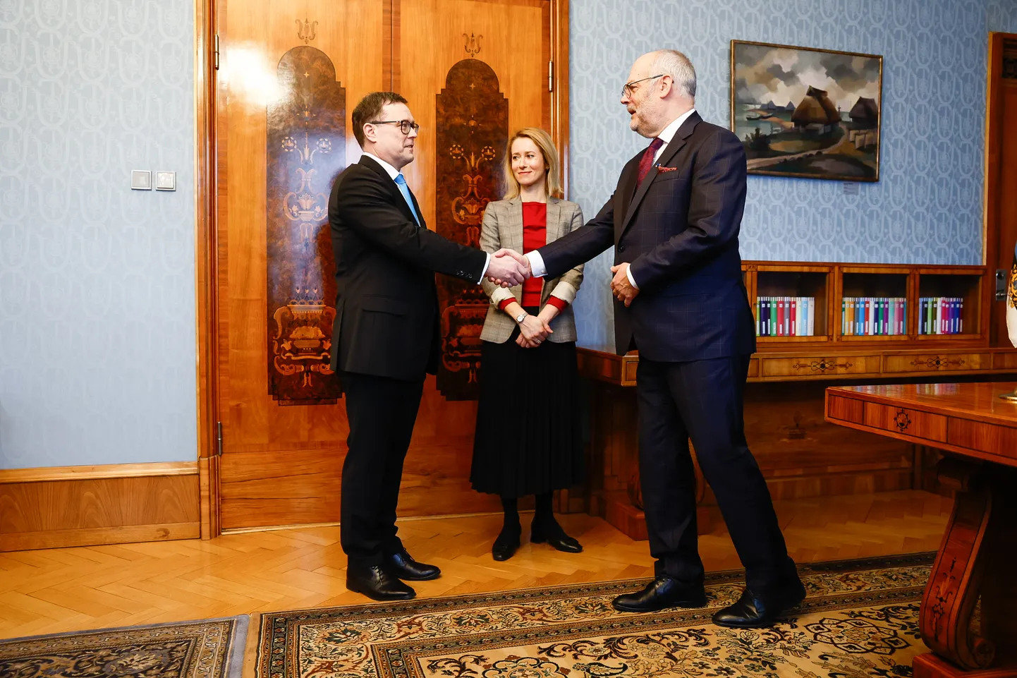 President Alar Karis appointed Madis Timpson to office as the new justice minister.