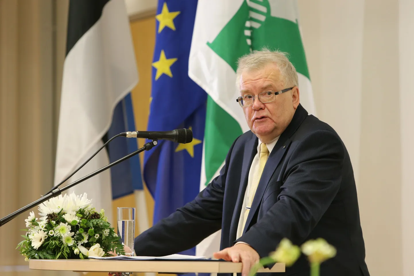 Keskerakonna esimees Edgar Savisaar.