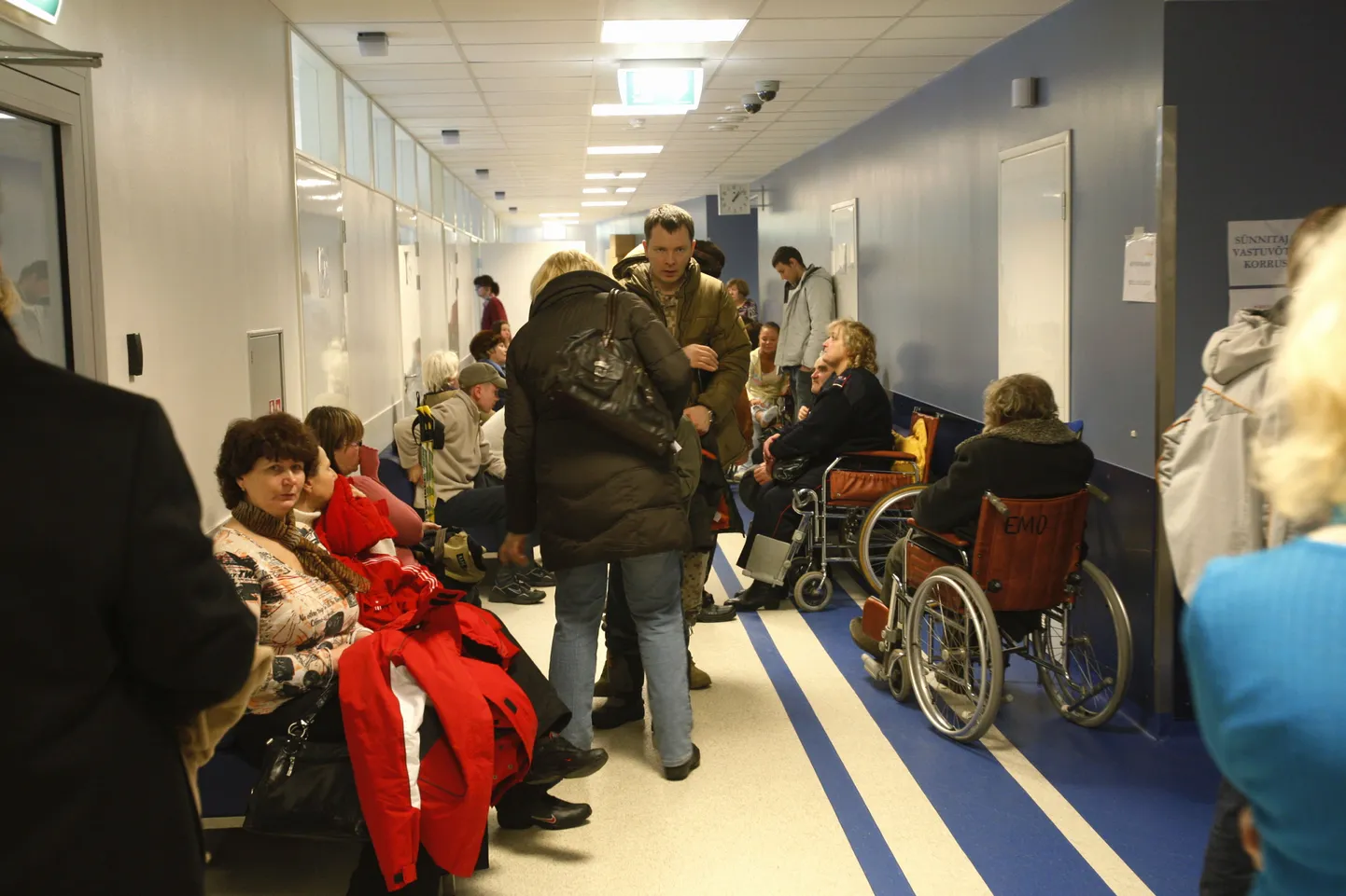 Pildil Tartu traumapunkt.
