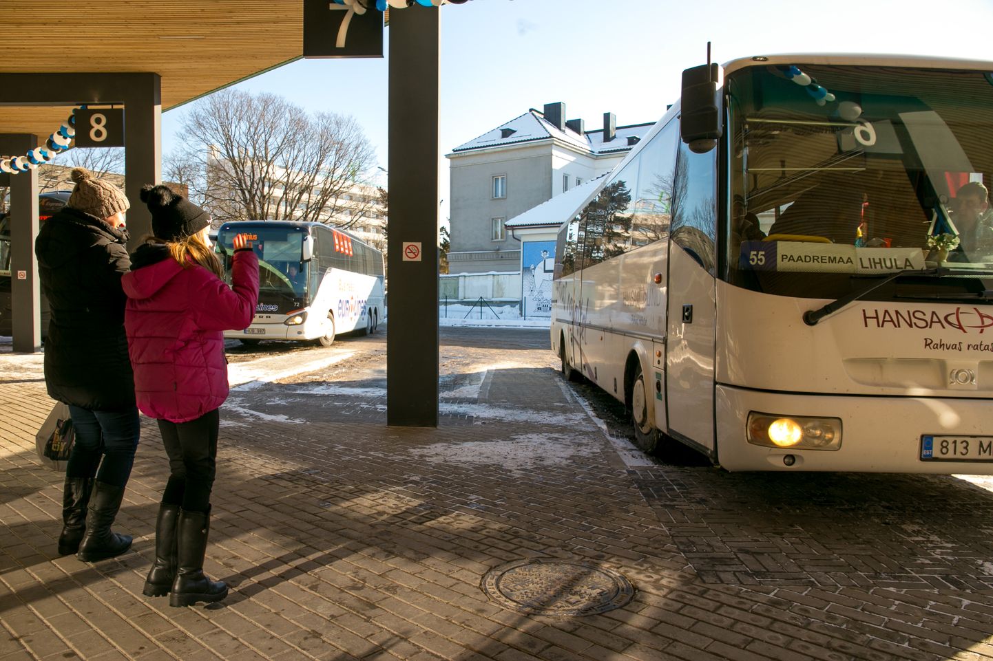 Pärnumaa ühistranspordikeskuse üldkoosolekul arutati tasuta bussisõidu tulevikku. Foto on illustreeriv.