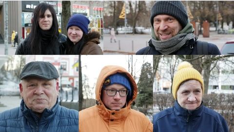 TÄNAVAKÜSITLUS ⟩ Inimesed võtavad uue aasta vastu nii Raekoja platsil juues kui kodus pere seltsis