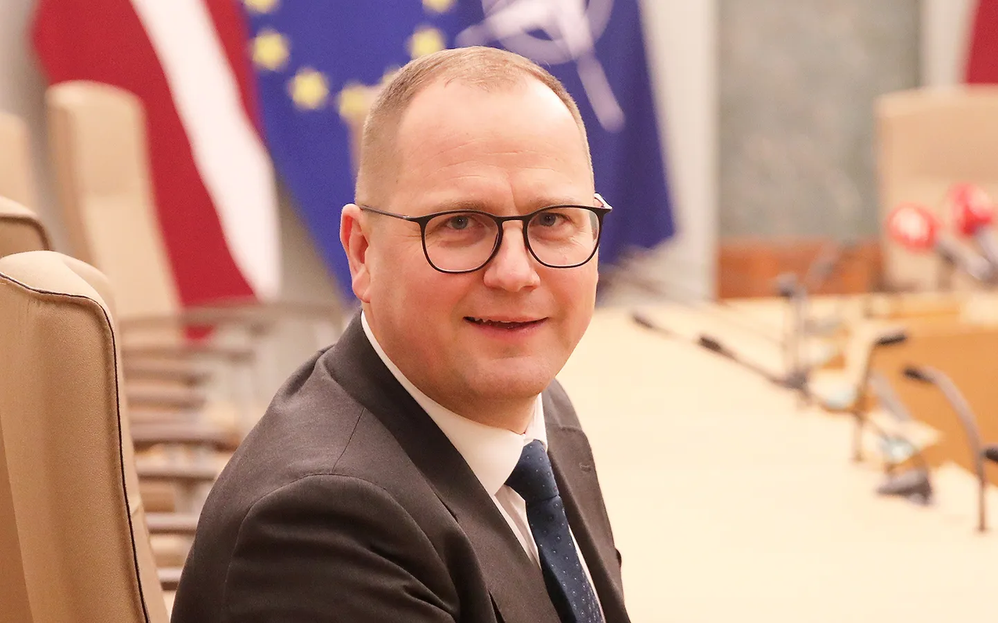 Klimata un enerģētikas ministrs Raimonds Čudars