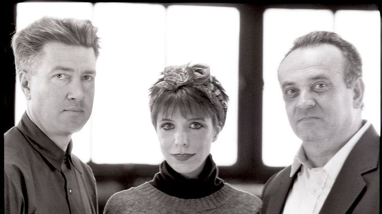 Линч, Круз и Бадаламенти в 1989 году