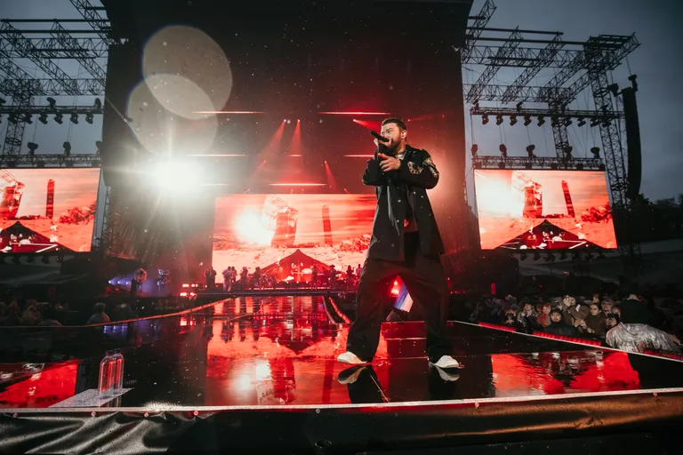 Justin Timberlake’i kontsert lauluväljakul.