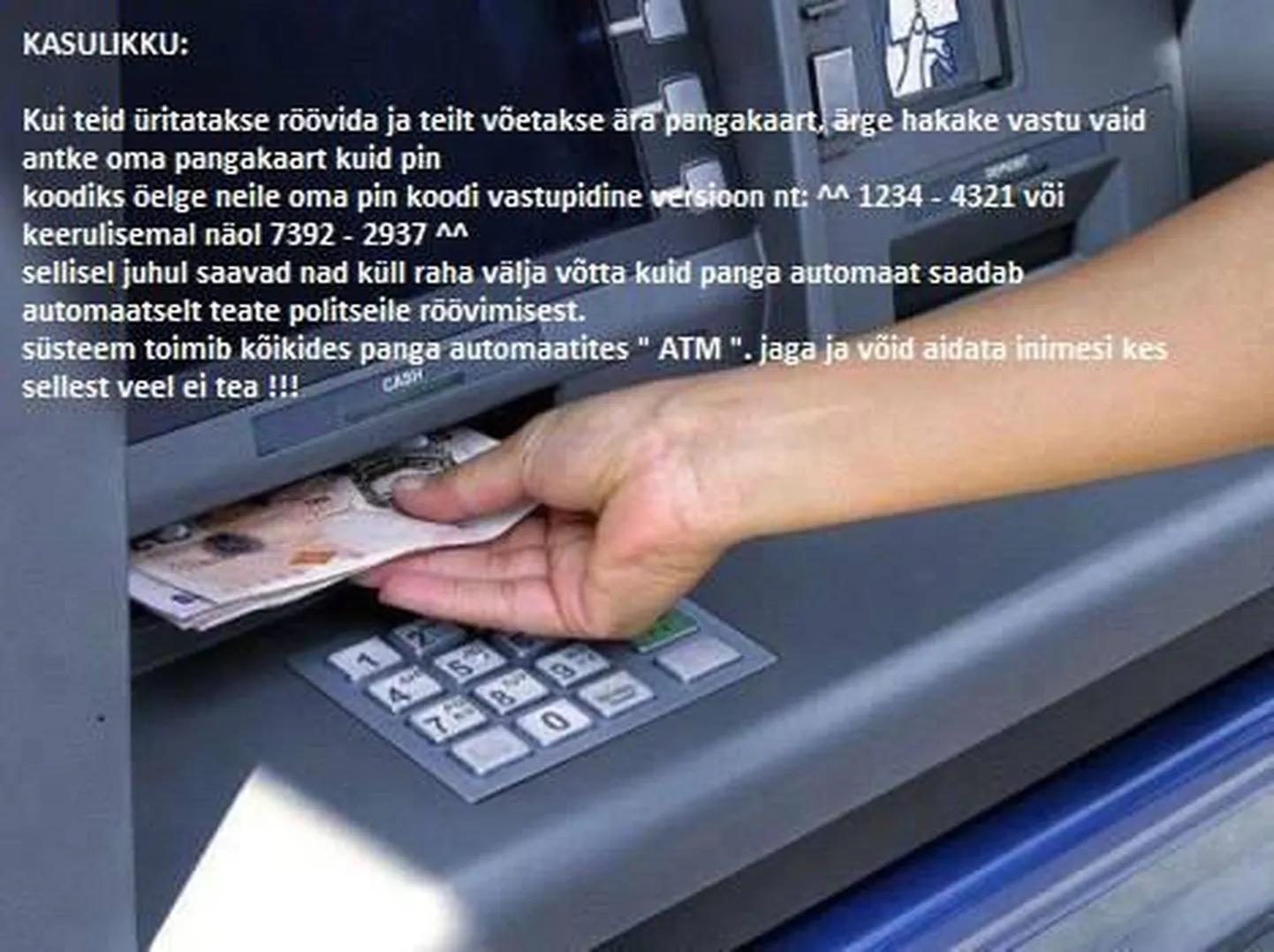 Facebookis leviv valeinfo.