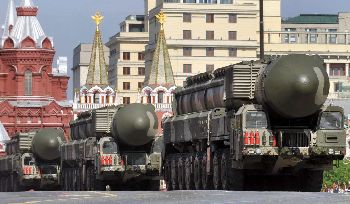Российские ядерные ракеты.
