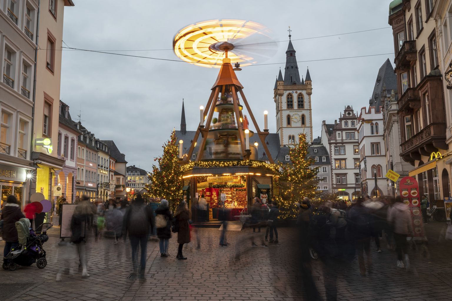 Trieri jõuluturg mullu novembris.