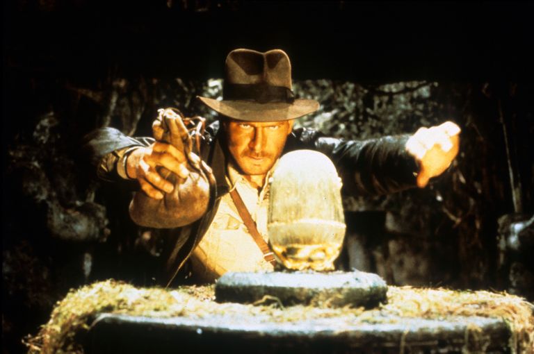 Harrison Ford Indiana Jonesina filmis «Raiders of the Lost Ark» (Indiana Jones kadunud laeka jälil)