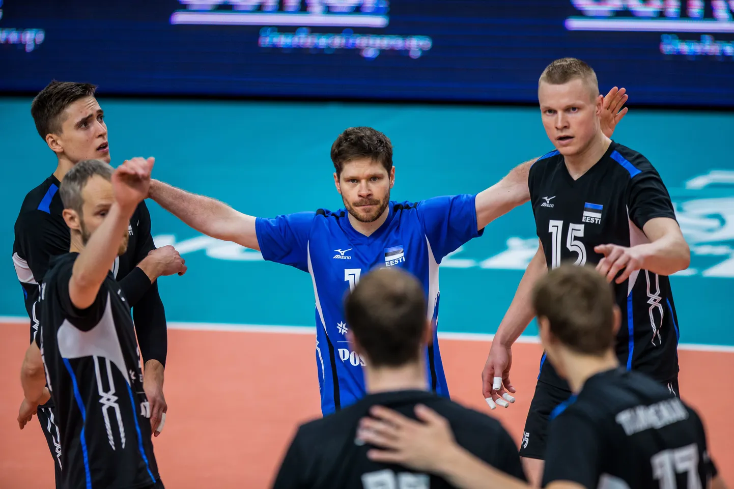 Eesti meeste võrkpallikoondis.