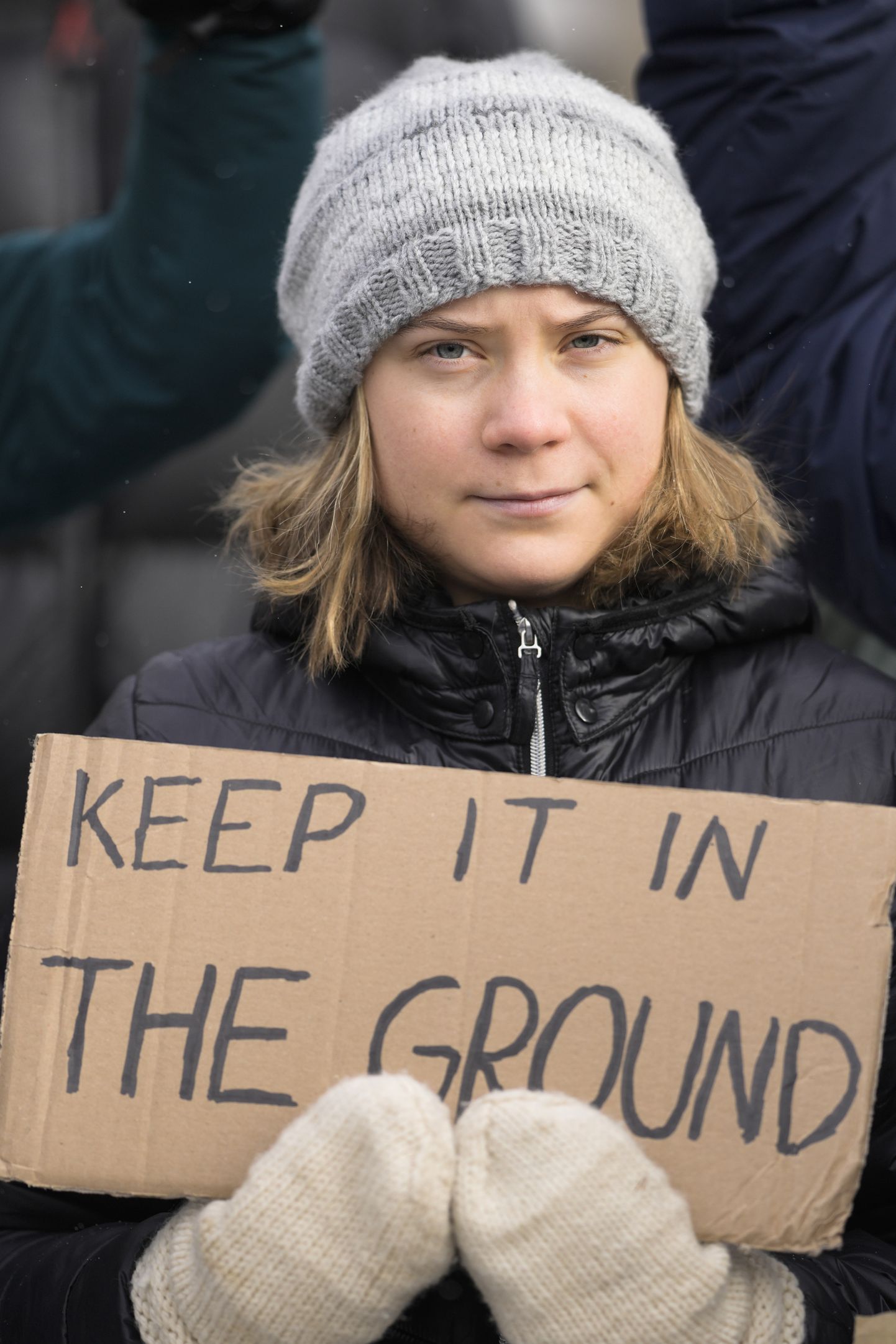 Kliimaaktivist Greta Thunberg Davosis 20. jaanuaril 2023.