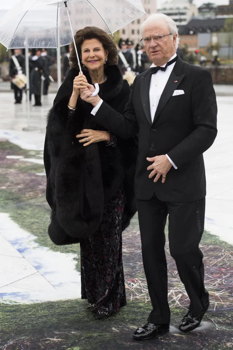 Kuningas Carl XVI Gustaf ja kuninganna Silvia
