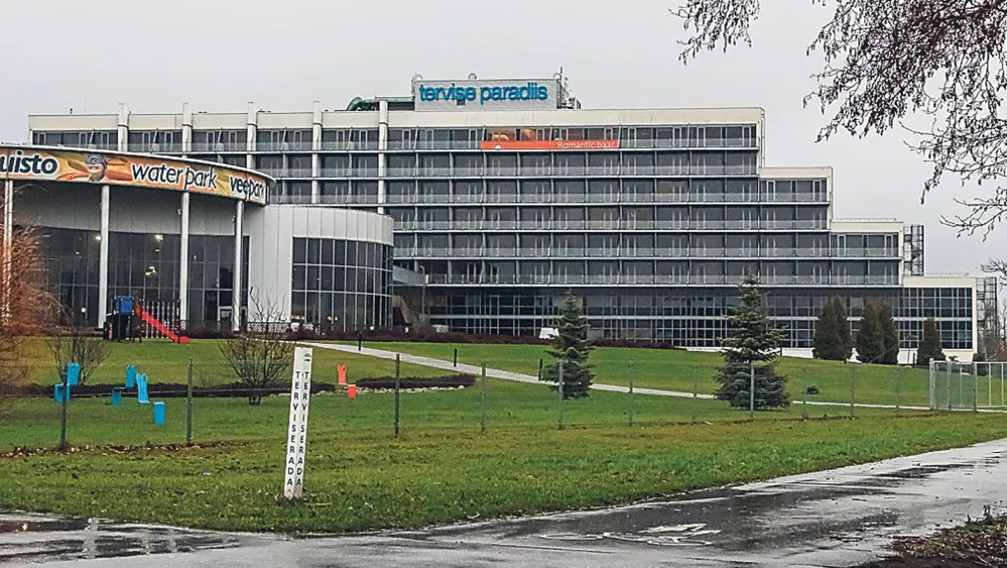 Tervise Paradiisis oli reidi ajal varuväljapääsu uks üldse lukku keeratud.