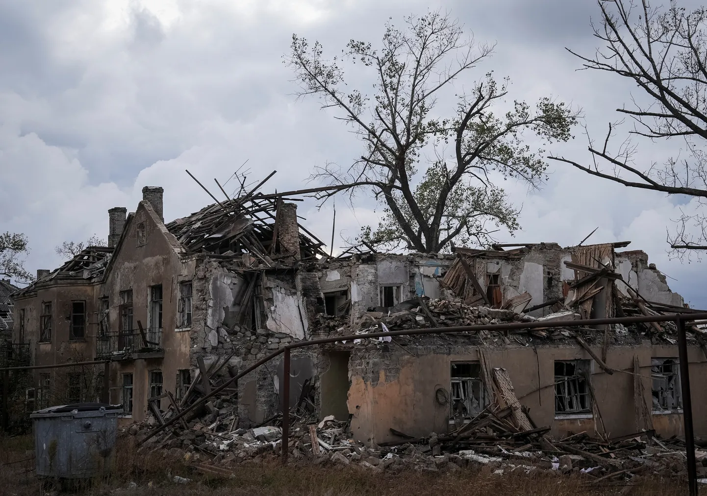 Kaader Donetski oblastis asuvast Tšassiv Jarist.