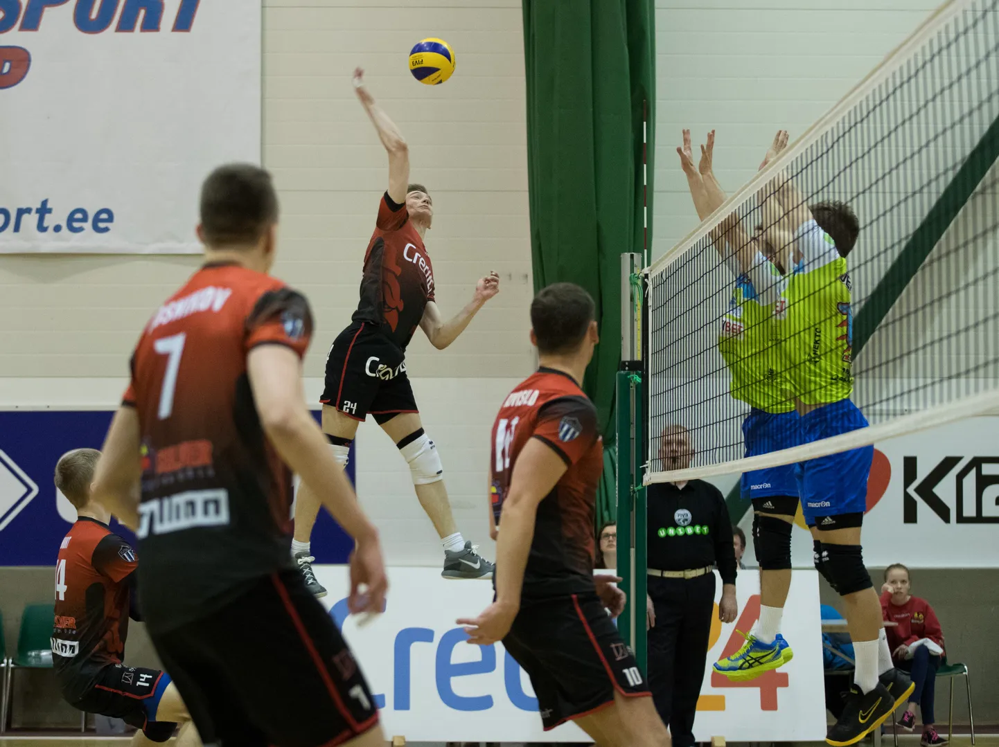 Võrkpall: Selver Tallinn vs Jekabpils Luši.