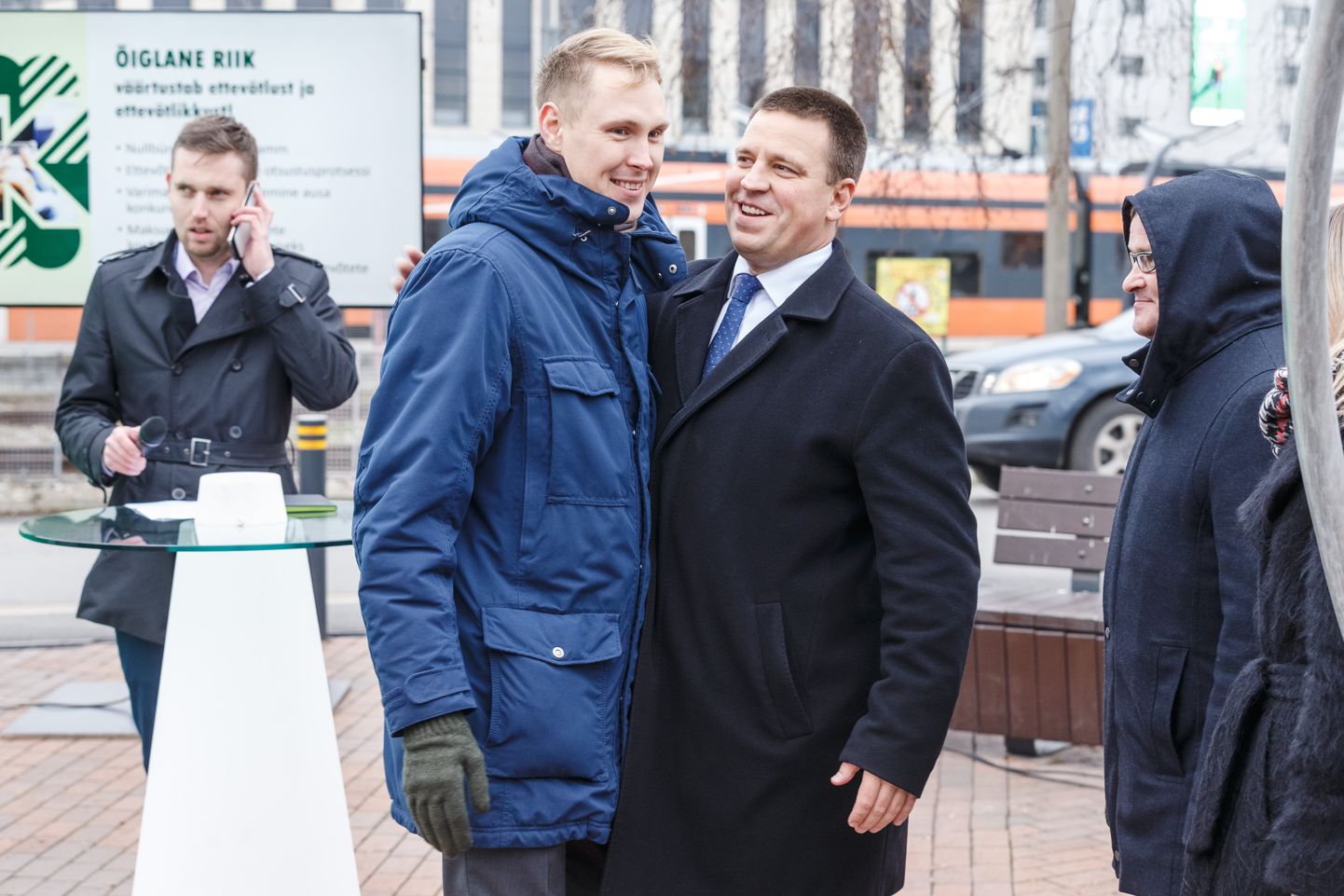 Raimond Kaljulaid ja Jüri Ratas 2018. aasta novembris.
