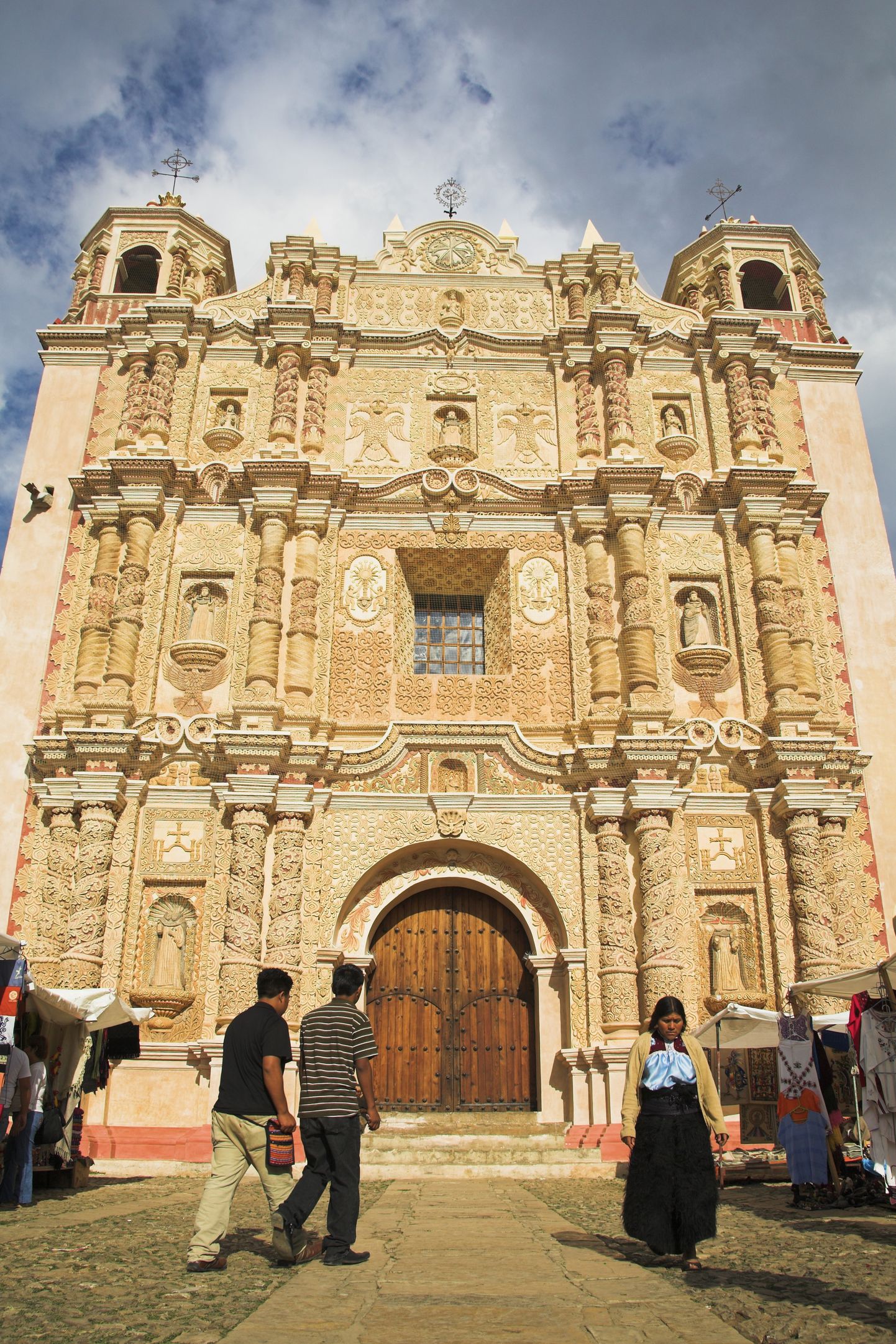 San Cristobal de las Casas asuv Santo Domingo de Guzmani tempel.