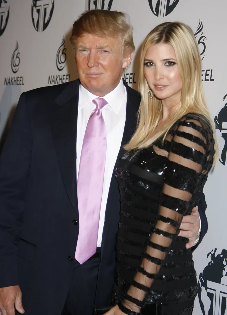Дональд Трамп с дочерью Иванкой. STELLA PICTURES / XLNY/Stella Pictures - Scanpix.