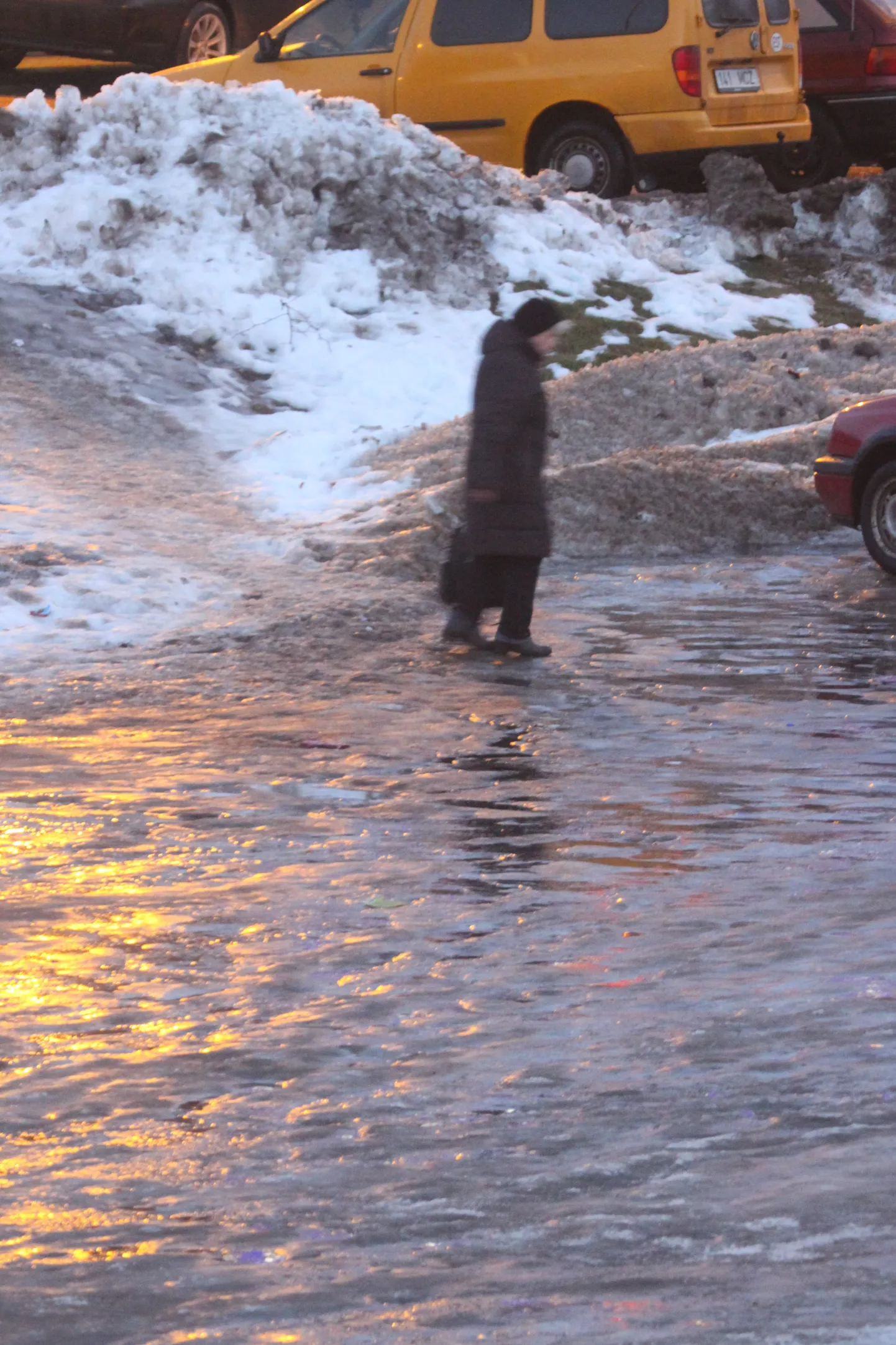 Nullilähedane õhutemperatuur soosib jäite ja kiilasjää tekkimist.
