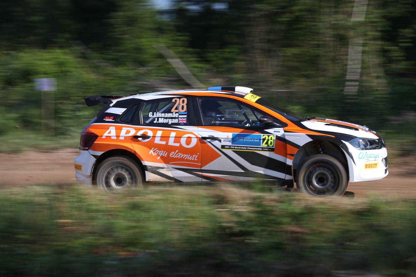 Georg Linnamäe loodab Rally Estonial võistlust nautida ja lõppu jõuda.