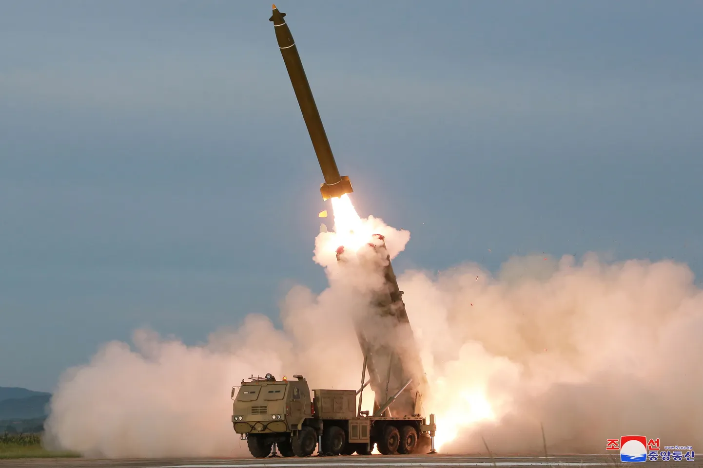 Põhja-Korea raketikatsetus.