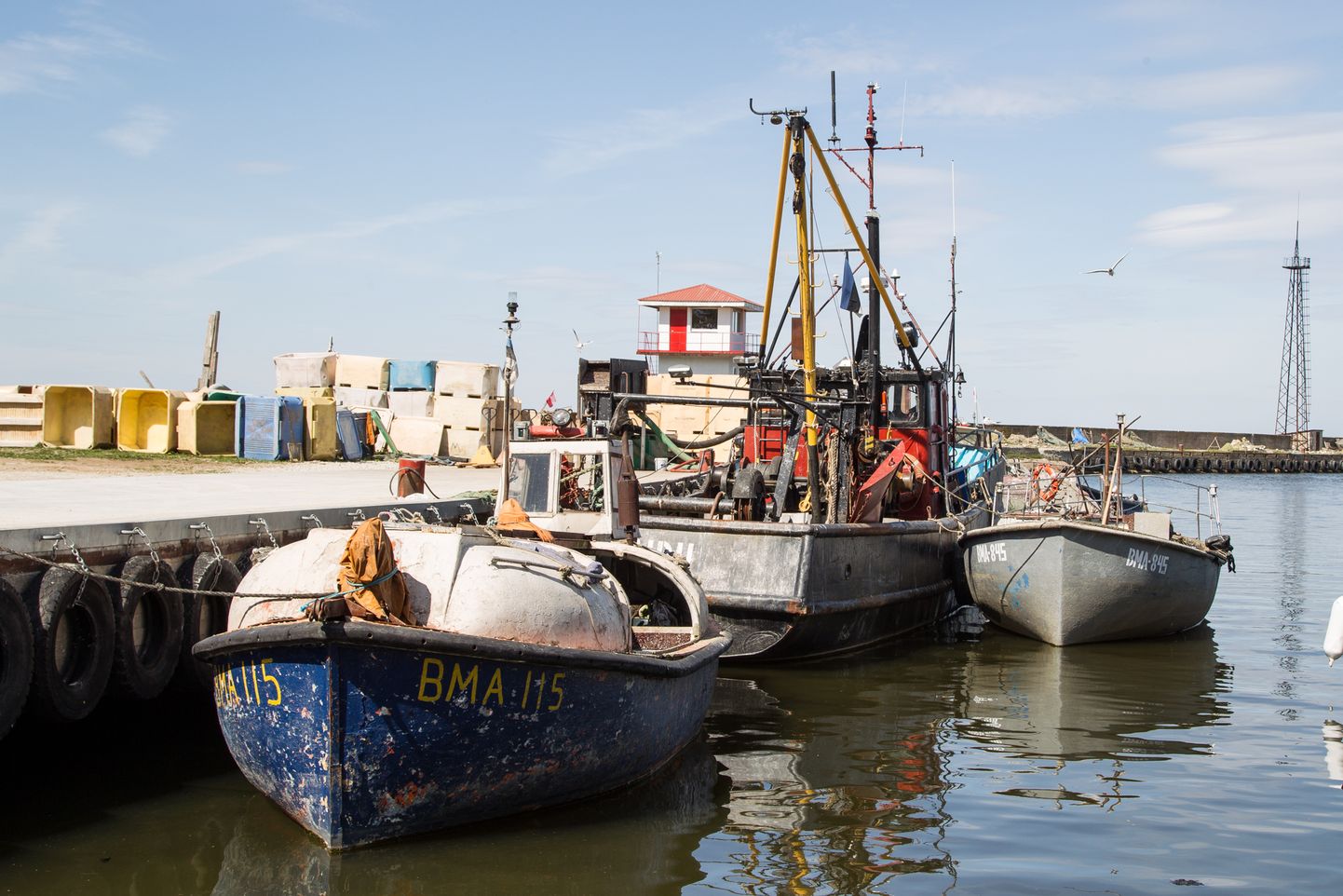 Тойлаский порт будет открыт для ценителей рыбы в субботу с 8.00 до 14.00.