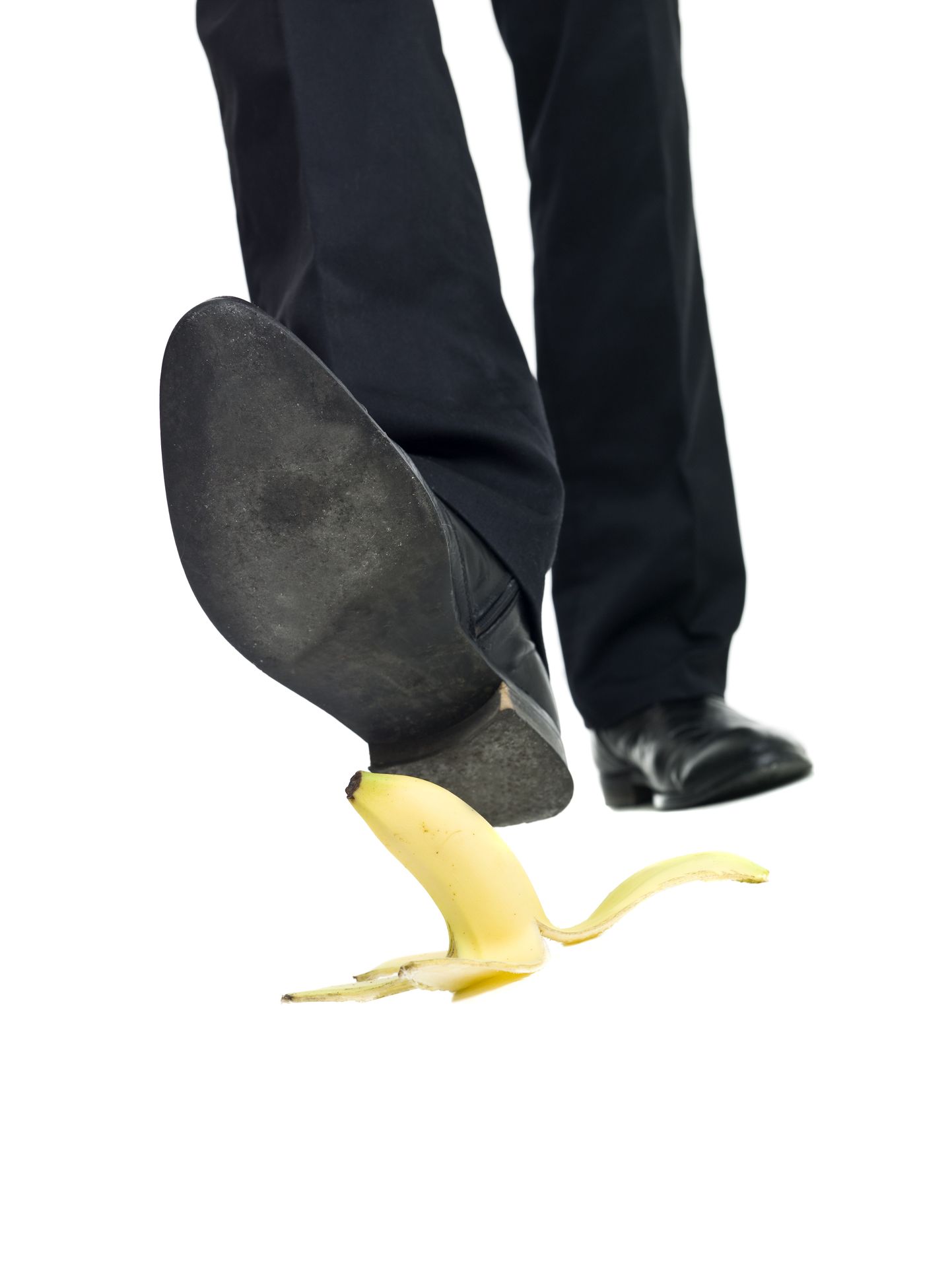 Ameeriklaste totraid õnnetusi võib võrrelda banaanikoorel libastumisega.