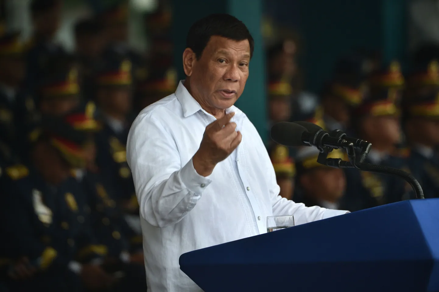 Filipiinide president Rodrigo Duterte.